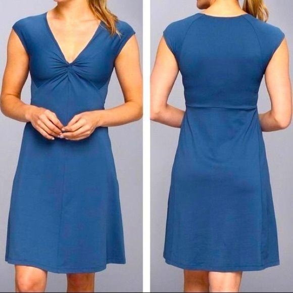 Patagonia Dresses & Skirts - PATAGONIA Bandha Dress Athleisure Teal Twist Knot